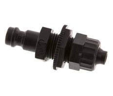 POM DN 5 Tapón de anclaje Tuerca de unión 6x8 mm Mampara