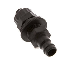 POM DN 5 Tapón de anclaje Tuerca de unión 6x8 mm Mampara