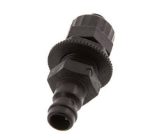 POM DN 5 Tapón de anclaje Tuerca de unión 6x8 mm Mampara