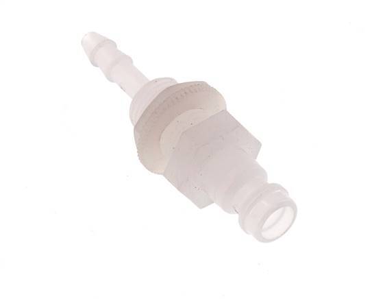 PVDF DN 5 Tapón de anclaje 4 mm Mampara de pilar de manguera