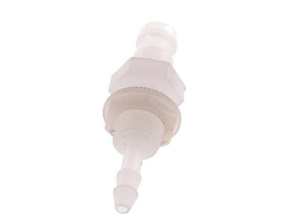 PVDF DN 5 Tapón de anclaje 4 mm Mampara de pilar de manguera