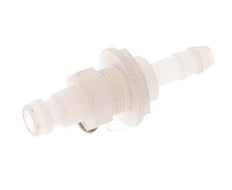 Tapón de acoplamiento de PVDF DN 5 Mampara de pilar de manguera de 6 mm