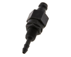 POM DN 5 Tapón de acoplamiento 4 mm Mampara de pilar de manguera Doble cierre