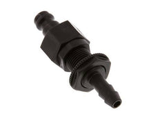 POM DN 5 Tapón de acoplamiento Pilar de manguera de 6 mm Cierre doble