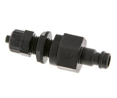 POM DN 5 Acoplamiento Tapón 4x6 mm Tuerca de racor Cierre doble