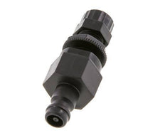 POM DN 5 Acoplamiento Tapón 4x6 mm Tuerca de racor Cierre doble