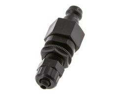 POM DN 5 Acoplamiento Tapón 4x6 mm Tuerca de racor Cierre doble