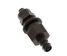 POM DN 5 Tapón de acoplamiento Tuerca de unión 6x8 mm Mampara de doble cierre