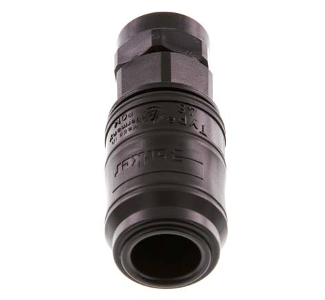 POM DN 7.2 Enchufe de acoplamiento G 3/8 pulgadas rosca hembra