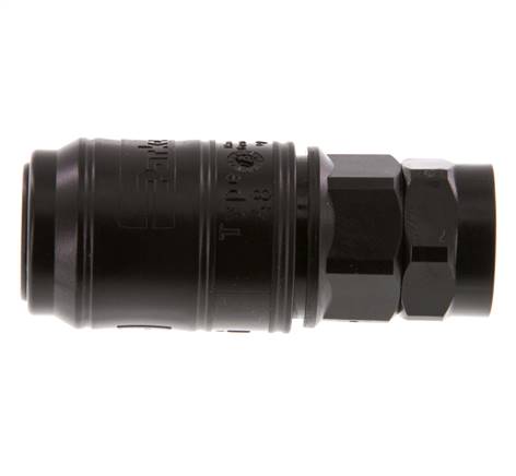 POM DN 7.2 Enchufe de acoplamiento G 3/8 pulgadas rosca hembra