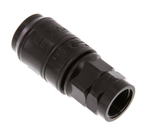 POM DN 7.2 Enchufe de acoplamiento G 3/8 pulgadas rosca hembra