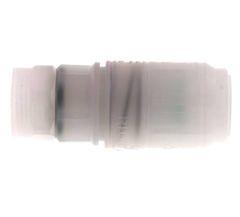 PVDF DN 7.2 Enchufe de acoplamiento G 3/8 pulgadas rosca hembra