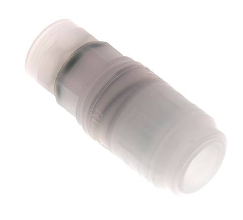 PVDF DN 7.2 Enchufe de acoplamiento G 3/8 pulgadas rosca hembra
