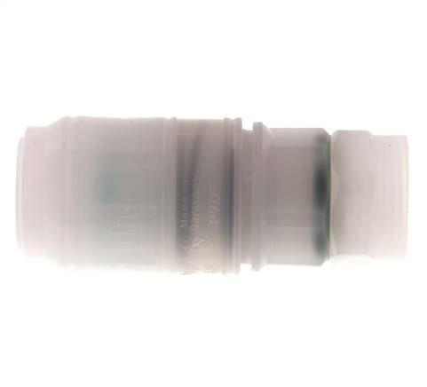 PVDF DN 7.2 Enchufe de acoplamiento G 3/8 pulgadas rosca hembra