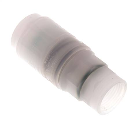 PVDF DN 7.2 Enchufe de acoplamiento G 3/8 pulgadas rosca hembra
