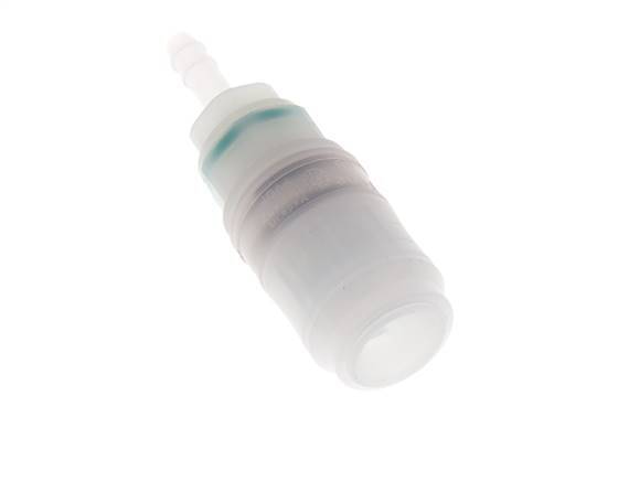 PVDF DN 7.2 Enchufe para manguera de 6 mm