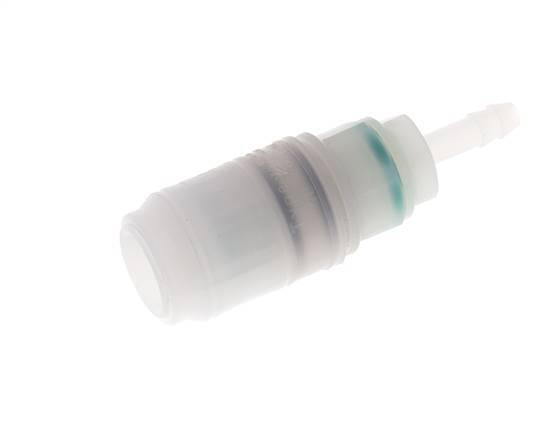 PVDF DN 7.2 Enchufe para manguera de 6 mm