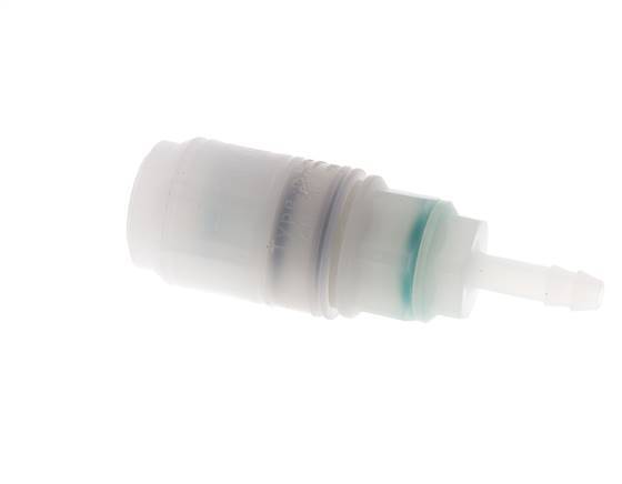PVDF DN 7.2 Enchufe para manguera de 6 mm