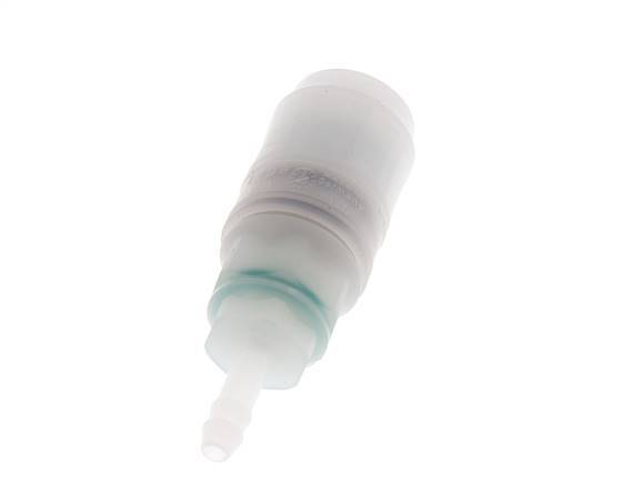 PVDF DN 7.2 Enchufe para manguera de 6 mm