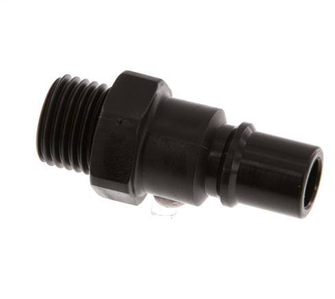 POM DN 7.2 Tapón de acoplamiento G 1/4 pulgadas rosca macho