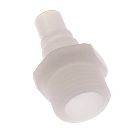 PVDF DN 7.2 Tapón de acoplamiento G 1/2 pulgadas rosca macho