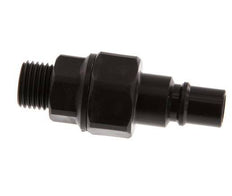 POM DN 7.2 Tapón de acoplamiento G 1/4 pulgadas rosca macho doble cierre