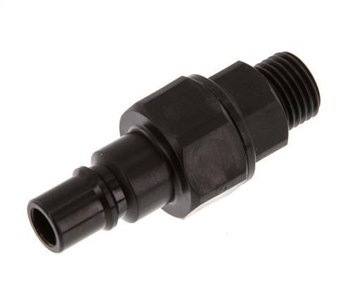POM DN 7.2 Tapón de acoplamiento G 1/4 pulgadas rosca macho doble cierre