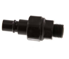 POM DN 7.2 Tapón de acoplamiento G 1/4 pulgadas rosca macho doble cierre