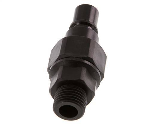 POM DN 7.2 Tapón de acoplamiento G 1/4 pulgadas rosca macho doble cierre