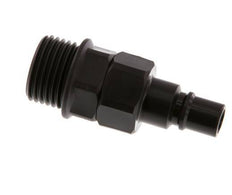 POM DN 7.2 Tapón de acoplamiento G 1/2 pulgadas rosca macho doble cierre