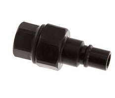 POM DN 7.2 Tapón de acoplamiento G 1/4 pulgadas rosca hembra doble cierre