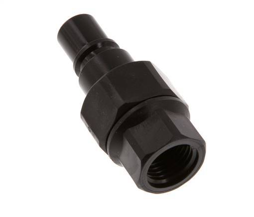 POM DN 7.2 Tapón de acoplamiento G 1/4 pulgadas rosca hembra doble cierre