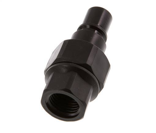 POM DN 7.2 Tapón de acoplamiento G 1/4 pulgadas rosca hembra doble cierre