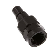 POM DN 7.2 Tapón de acoplamiento G 3/8 pulgadas rosca hembra doble cierre