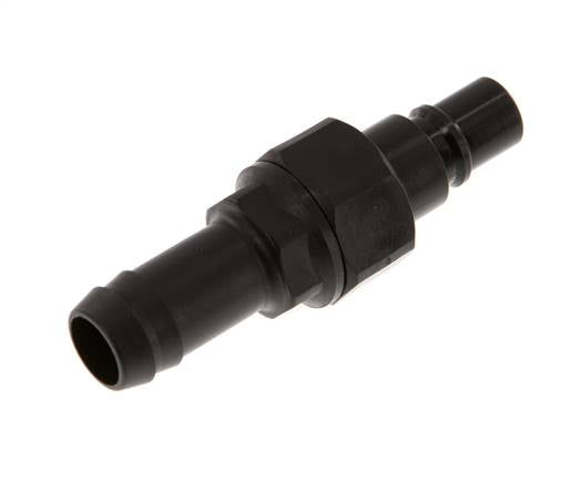 POM DN 7.2 Tapón de acoplamiento 13 mm Pilar de manguera Doble cierre