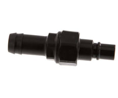 POM DN 7.2 Tapón de acoplamiento 13 mm Pilar de manguera Doble cierre
