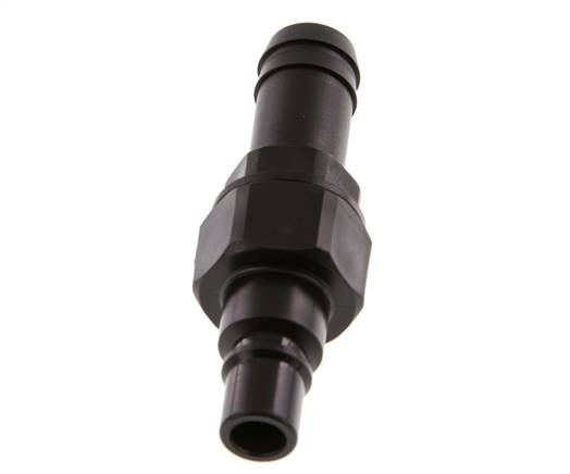 POM DN 7.2 Tapón de acoplamiento 13 mm Pilar de manguera Doble cierre