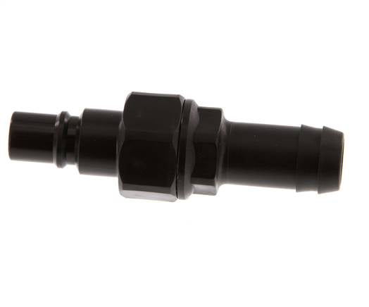 POM DN 7.2 Tapón de acoplamiento 13 mm Pilar de manguera Doble cierre