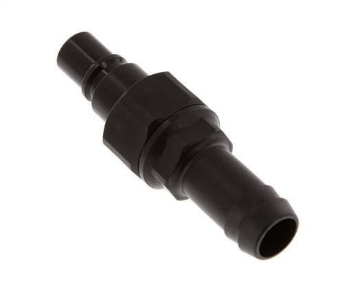 POM DN 7.2 Tapón de acoplamiento 13 mm Pilar de manguera Doble cierre