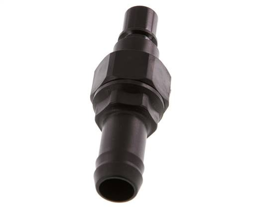 POM DN 7.2 Tapón de acoplamiento 13 mm Pilar de manguera Doble cierre
