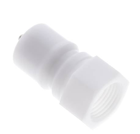 Acoplamiento hidráulico POM DN 10 Tapón G 3/8 pulgadas rosca hembra ISO 7241-1 B