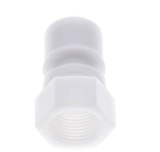 Acoplamiento hidráulico POM DN 10 Tapón G 3/8 pulgadas rosca hembra ISO 7241-1 B