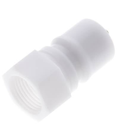 Acoplamiento hidráulico POM DN 10 Tapón G 3/8 pulgadas rosca hembra ISO 7241-1 B