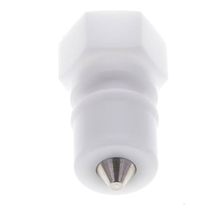 Acoplamiento hidráulico POM DN 10 Tapón G 3/8 pulgadas rosca hembra ISO 7241-1 B