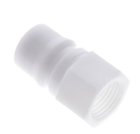 Acoplamiento hidráulico POM DN 12,5 Enchufe G de 1/2 pulgada rosca hembra ISO 7241-1 B