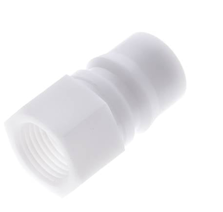 Acoplamiento hidráulico POM DN 12,5 Enchufe G de 1/2 pulgada rosca hembra ISO 7241-1 B