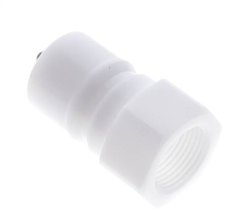 Acoplamiento hidráulico POM DN 20 Enchufe G 3/4 pulgadas rosca hembra ISO 7241-1 B
