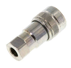 Acoplamiento hidráulico de acero DN 5 Enchufe G 1/8 pulgadas rosca hembra ISO 7241-1 B D 10,9mm