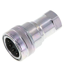 Acoplamiento hidráulico de acero DN 50 Enchufe G 2 pulgadas rosca hembra ISO 7241-1 B D 63,2mm