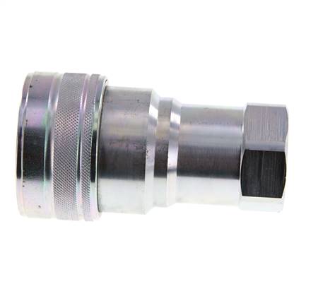 Acoplamiento hidráulico de acero DN 50 Enchufe G 2 pulgadas rosca hembra ISO 7241-1 B D 63,2mm